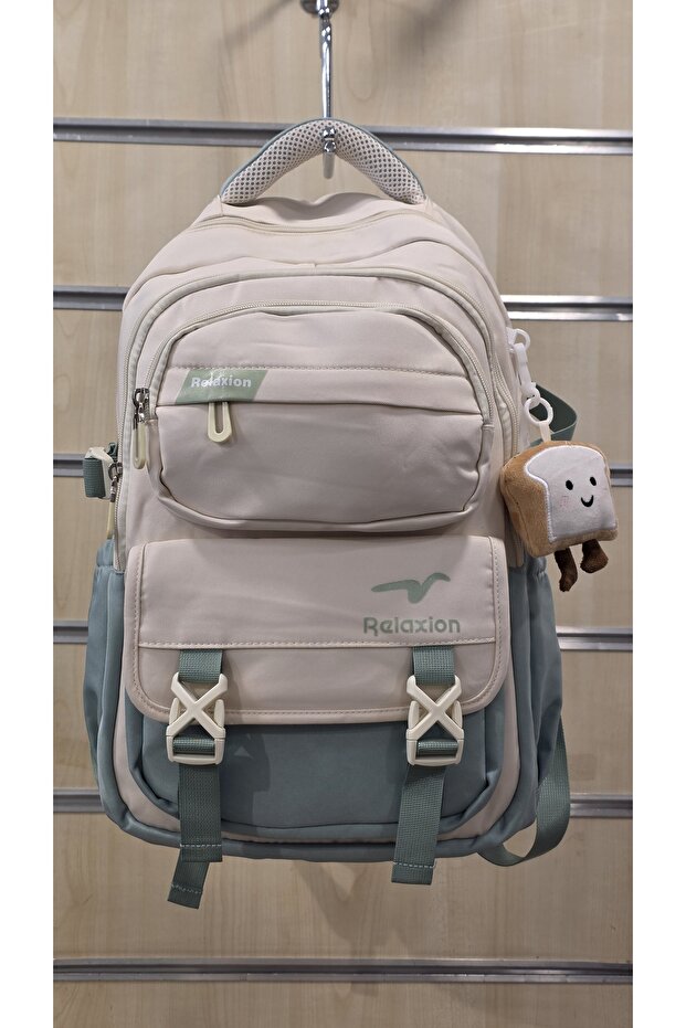 School Bag with Multiple Compartments