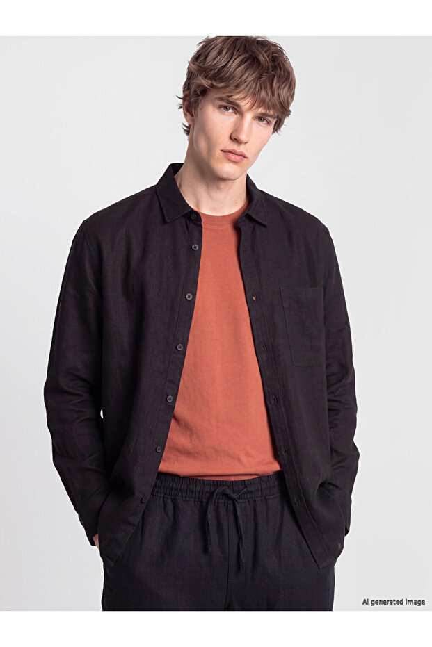 Standard Fit Men's Shirt for Style Seekers from Uzg Store