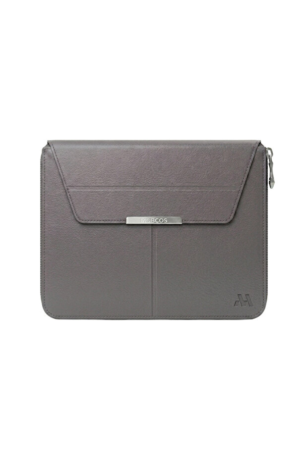 Slim Carrying Computer Protective Cover Leather Laptop Sleeve Bag for 15 to 16 Inch Laptops – Premium PU Leather Waterproof Zipper Case