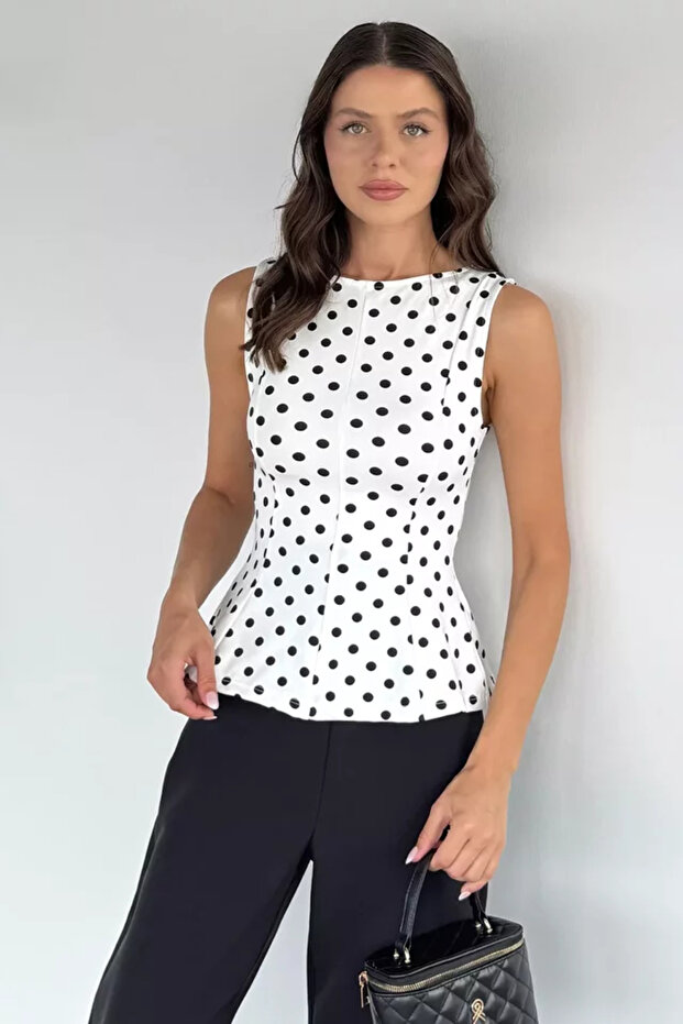 Women's Polka Dot Blouse
