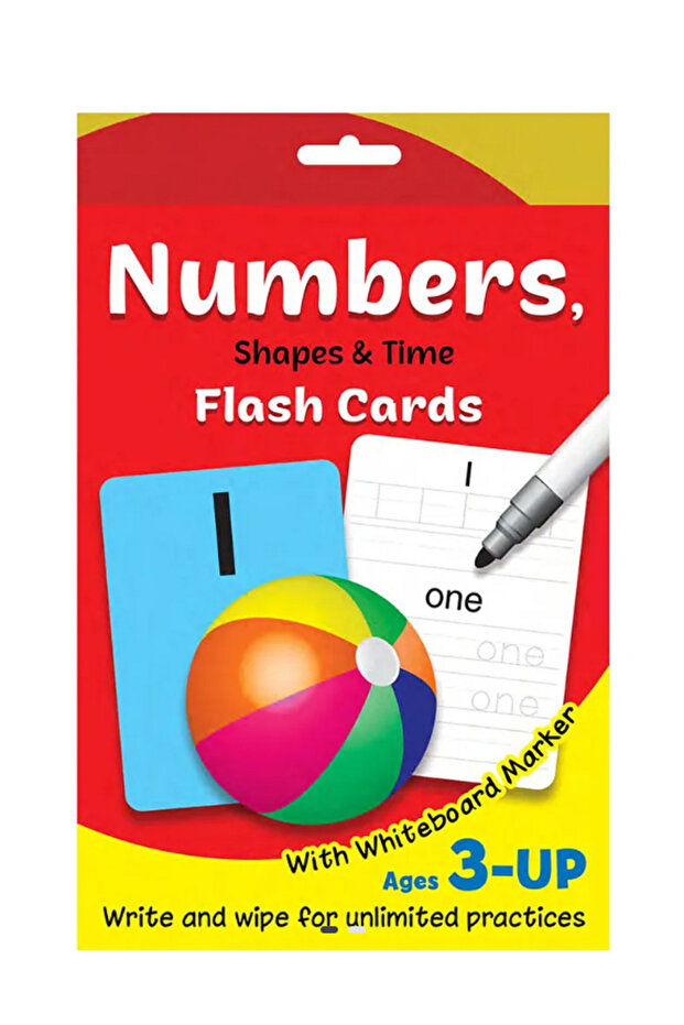 Flash Cards - Numbers Shapes & Time