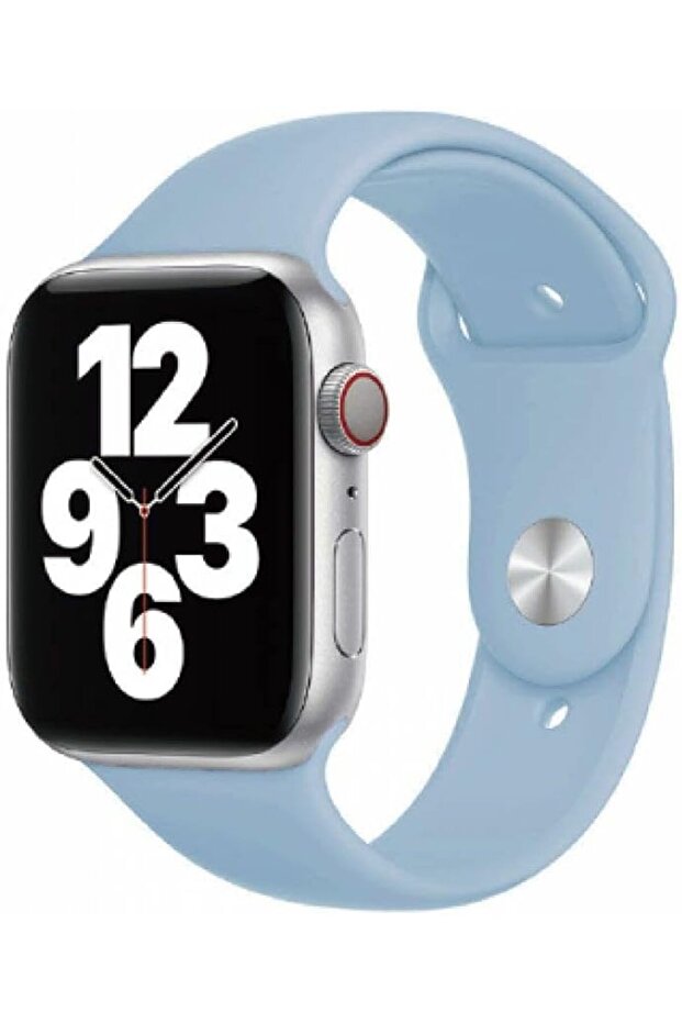 Akron Silicone Watch Strap Band For Apple Watch Series 6/5/4/SE (Lilac, 42-44 MM)