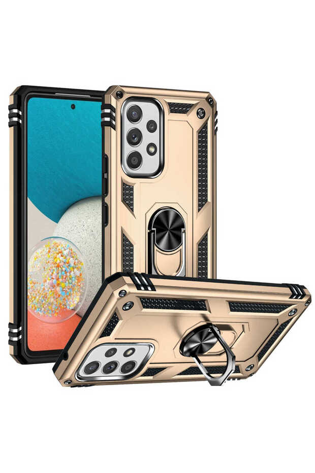 Galaxy A53 5g Case Camera Protector Magnetic Stand Tank Protection Marçev