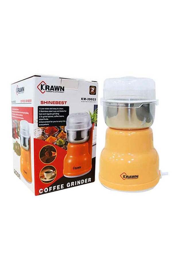 Coffee Grinder 6 ml 100 W KW-39923 Orange/Silver