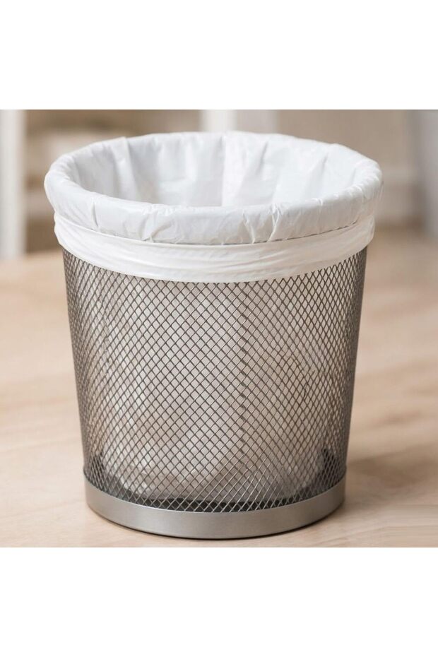 Felixo 10 Gallon Garbage Bags, 30 Bags, 54 × 60 cm, HDPE OXO-BIO Degradable Trash Bags for Kitchen, Bathroom, Home & Office Waste Bins. White