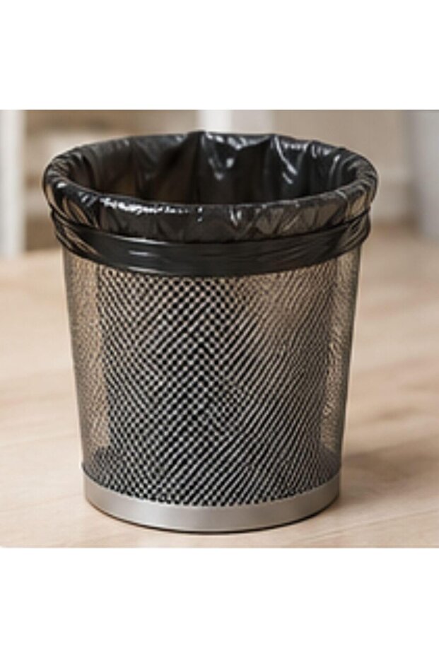 Felixo 5 Gallon Trash Bags 30 Count, 46 x 52 cm Garbage Bags, HDPE Small Waste Bin Liners for Kitchen, Bathroom, Bedroom, Office & Home. Black