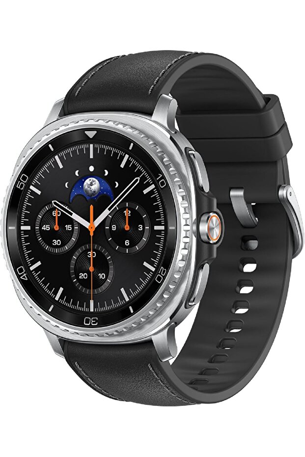 Samsung Galaxy Watch 8 Classic (2025), Black, 46mm, LTE Smartwatch | Cushion Design, Rotating Bezel,