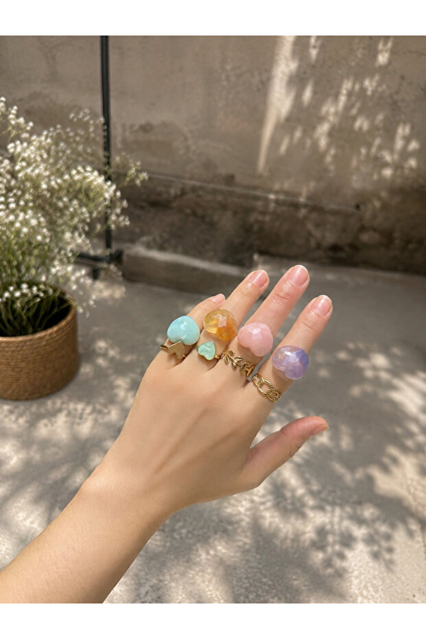 8-Piece Ring Set – 4 Different Models