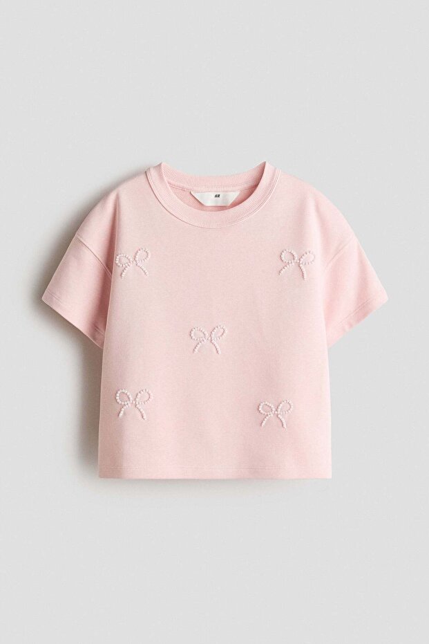 Motif-detail T-shirt