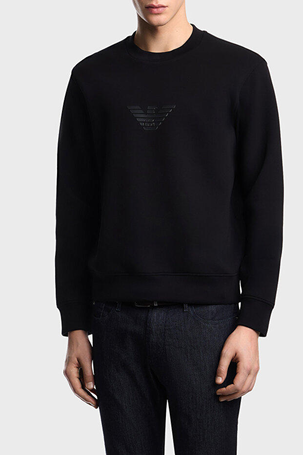 Cotton Regular Fit Crew Neck Sweat Men's Sweat Em004541 Af10013 Mc539