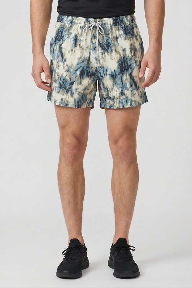 Men Sportswear Fit Running Shorts, Camouflage