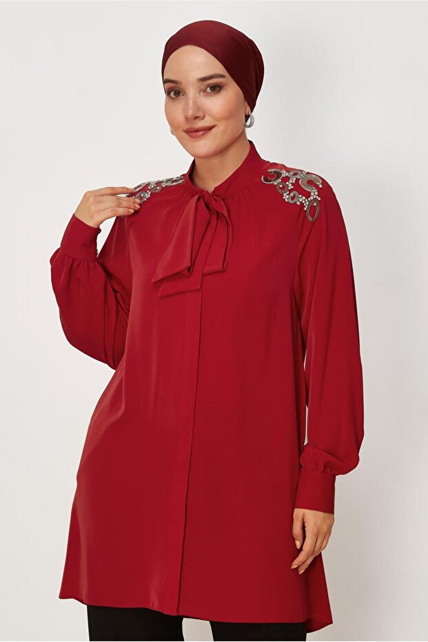 Neck-Tie Tunic 46783