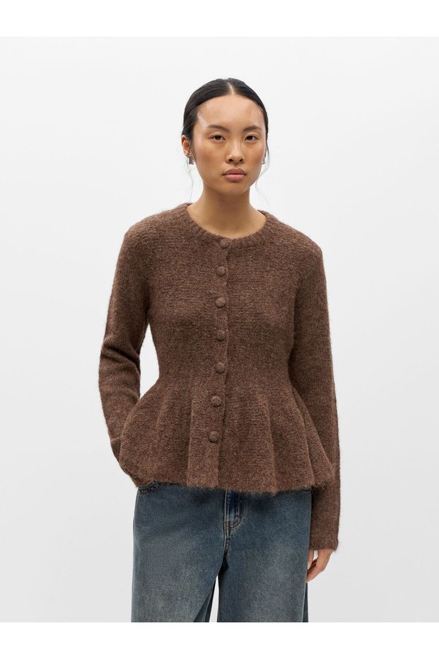 Kardigan OBJSAGGIA Peplum