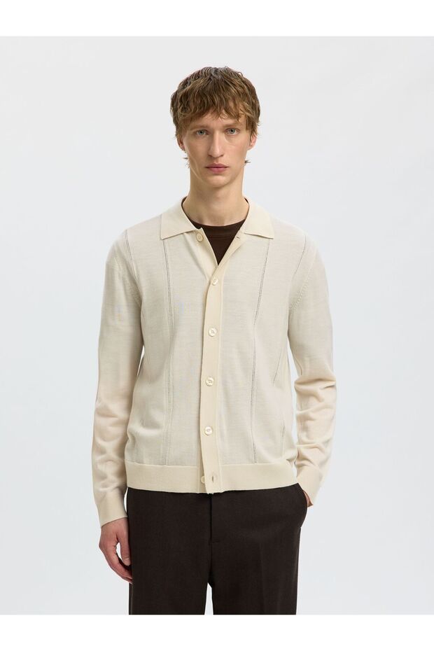 Strickjacke 100% Merinowoll