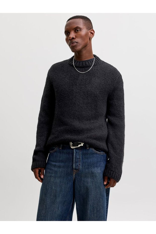 Strickpullover Einfarbig Strickpullover