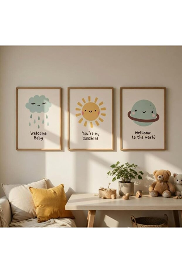 ALAYRA Ayat Al Kursi Black White Wrap Framed Wall Art 3-Piece 60x80 cm