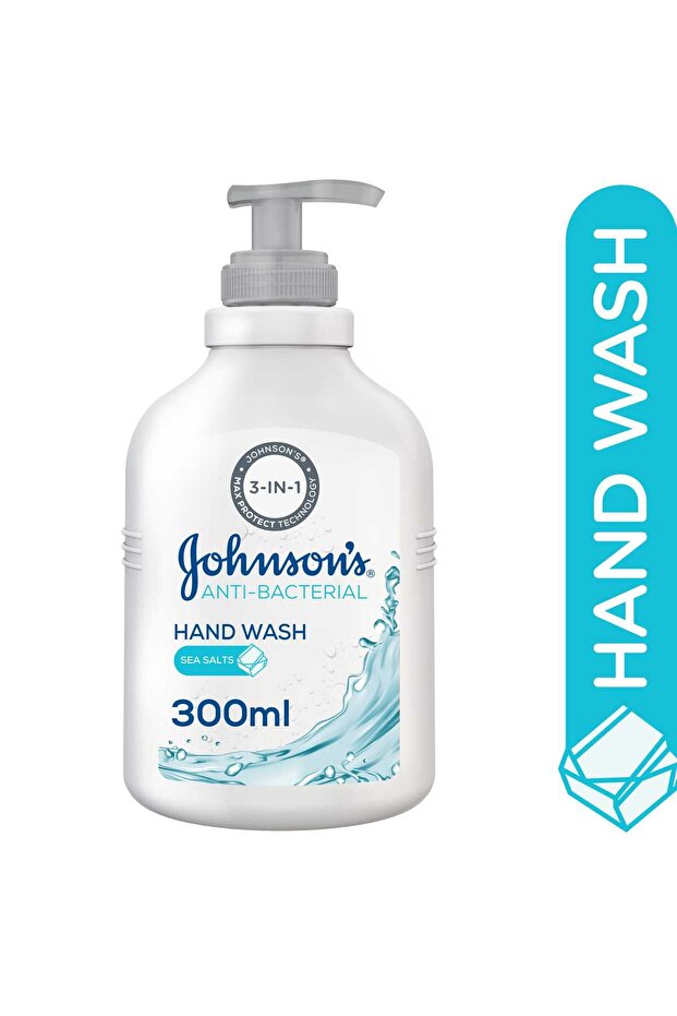 Johnson's Antibacterial Hand Wash Sea Salt 300 ml
