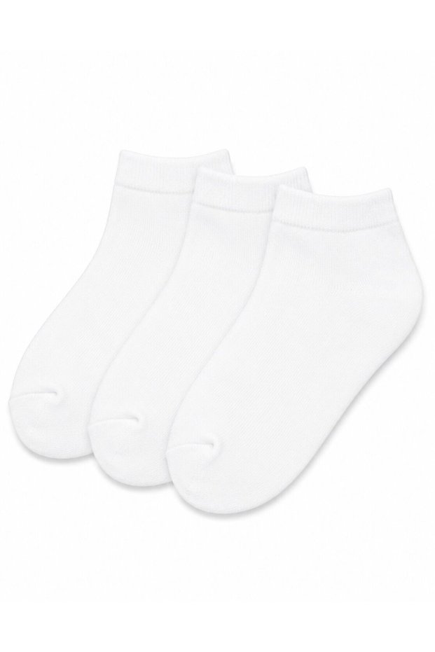 Kids Cotton School Ankle Socks 3-Pack for Boys and Girls Uniform Style, Unisex Kids, 3 Pairs