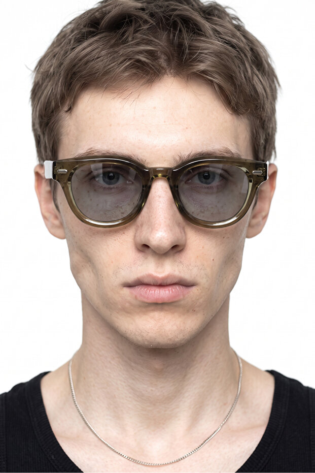 Valestria Green Black Men's Sunglasses