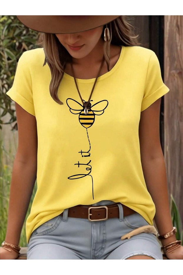 Women's T-Shirt T-Shirt Printed Fashion