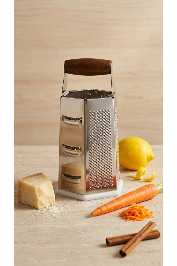 17 cm Stainless Steel Grater White Ckr4511