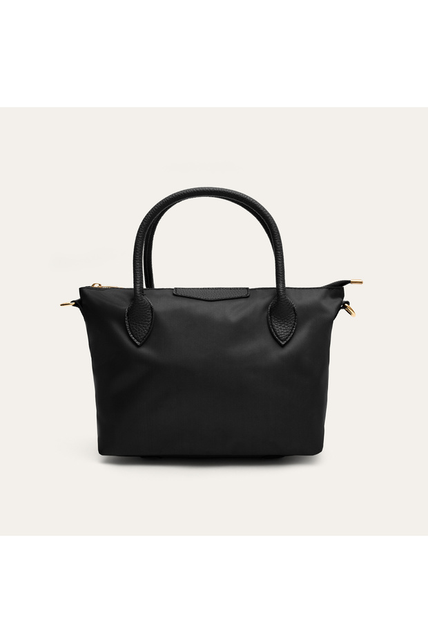 Women's Black Tote Shoulder Bag