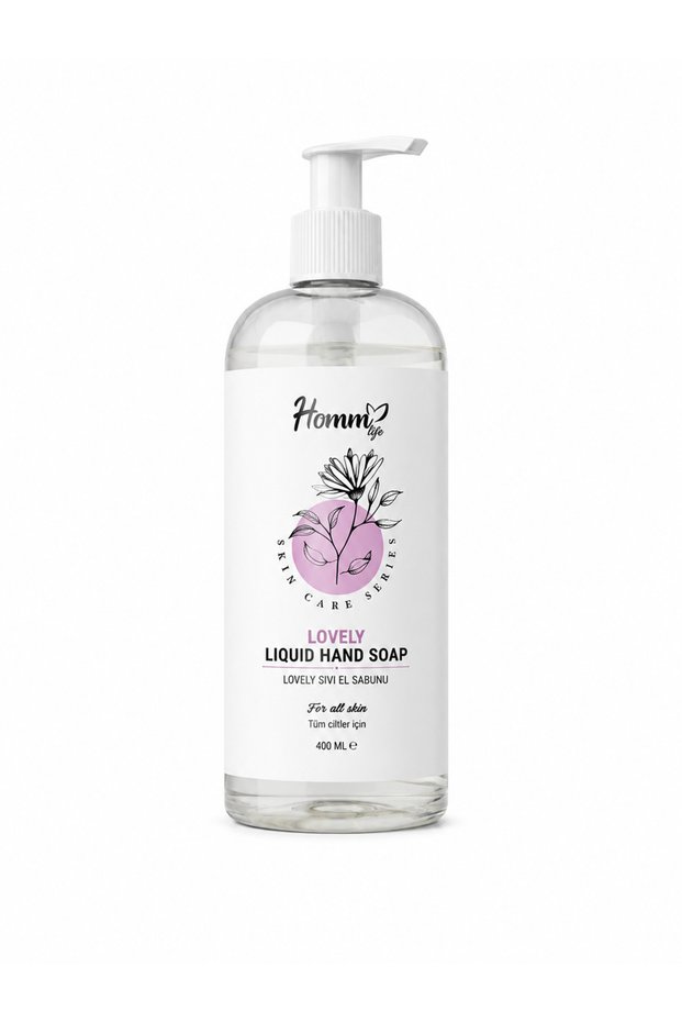 Homm Life Lovely Liquid Hand Soap 400 ml |   Moisturizing Hand Soap |   Daily Hand Care