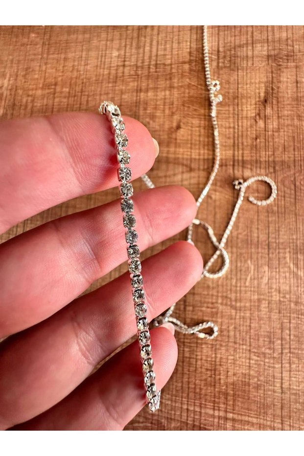 100 cm Zircon Stone Strip Clothing Accessory
