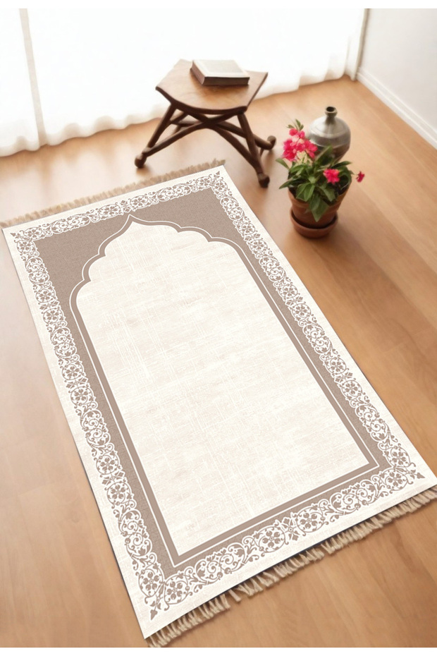 Decorative Digital Printed Non-Slip Base Prayer Mat 75X120
