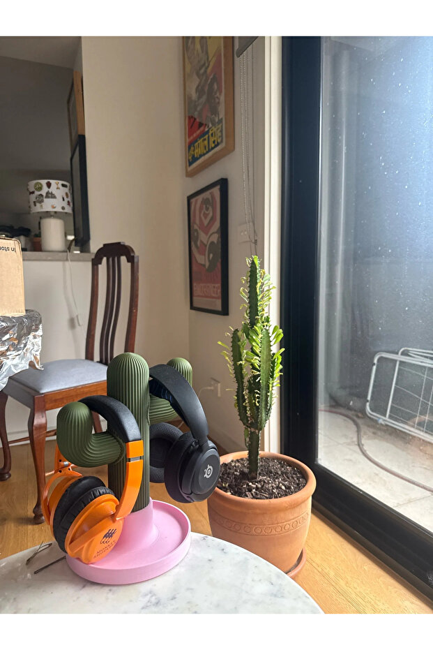 Cactus Headphone Stand Desktop Headphone Holder Headphone Stand Headphone Hanger