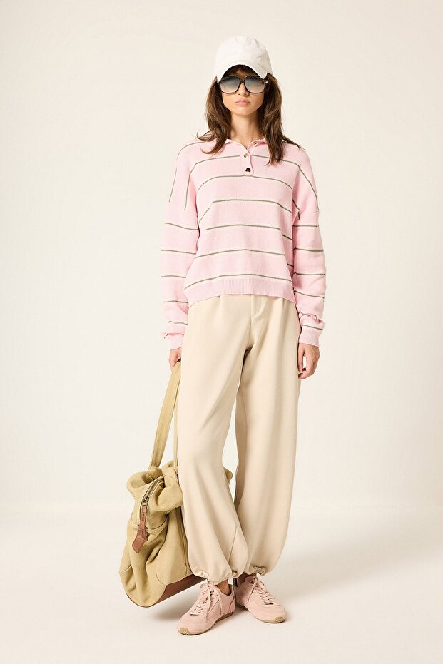 Front Pleated Relax Shalwar Pants