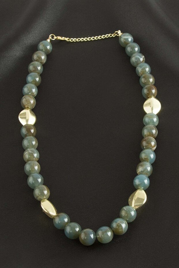 Zr Model Round Plastic Necklace