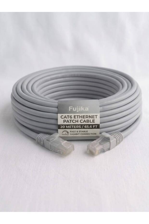 كابل إيثرنت CAT6 بطول 20 متر