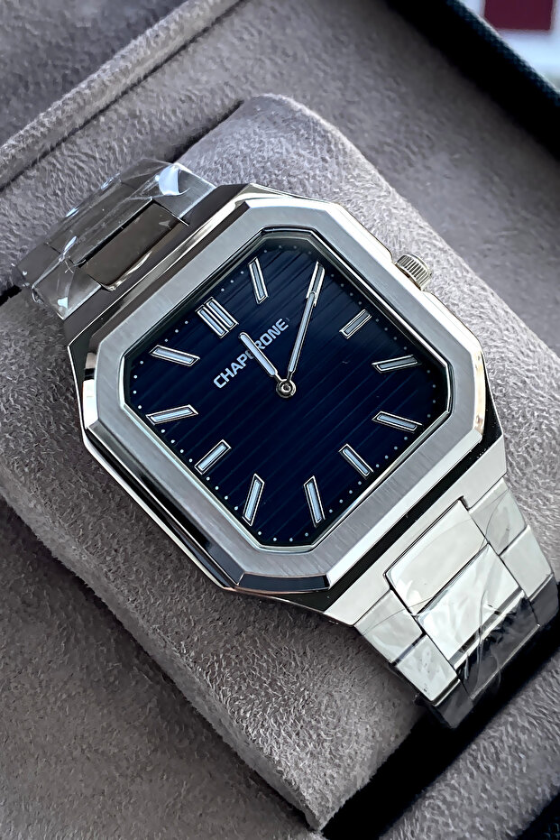 Original Men's Wristwatch Waterproof Steel Band Gift with Box