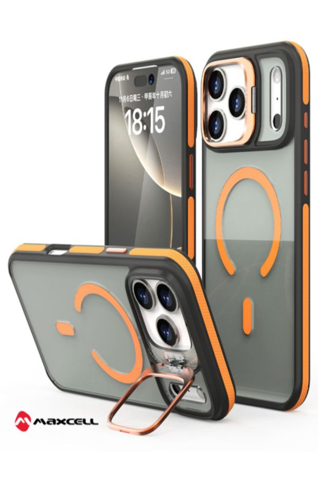 Husa KickStand » iPhone 17 Pro Max, Heavy Grip, MagCase, CamBracket