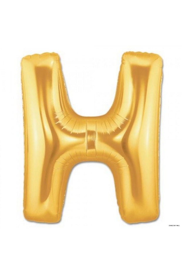 Zngzrmll H Letter Foil Balloon Color (214635) 40 Inches