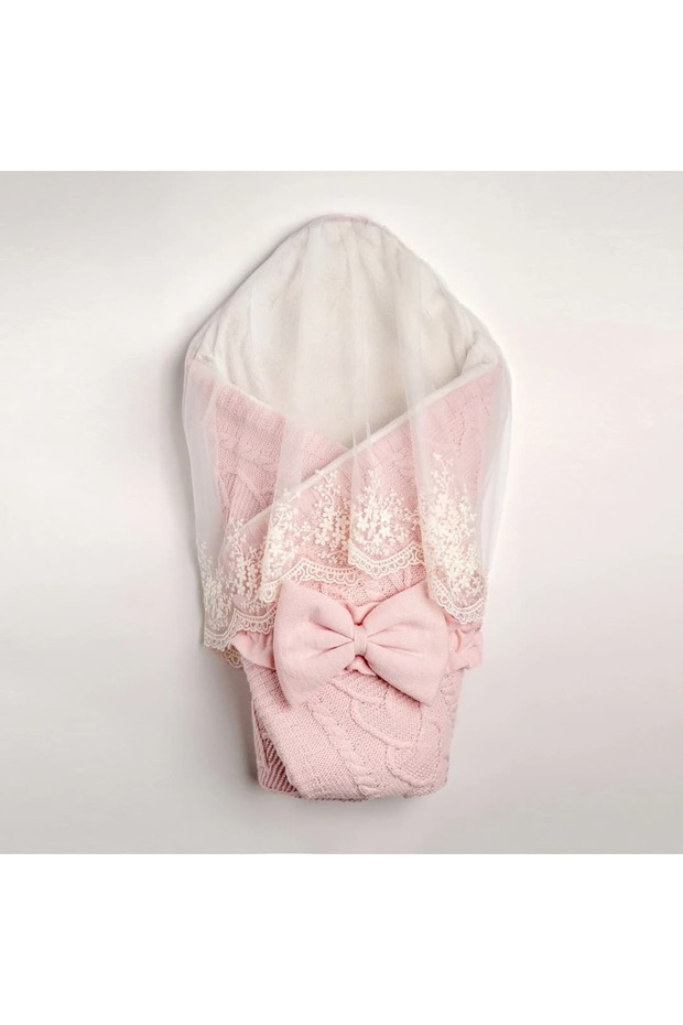 Nipperland Unisex 85X85 cm Tulle Knitwear Swaddle Blanket
