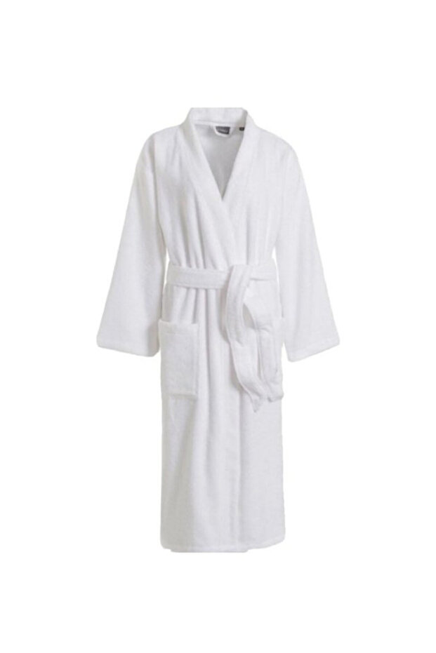 Cotton Single Bathrobe White Uni
