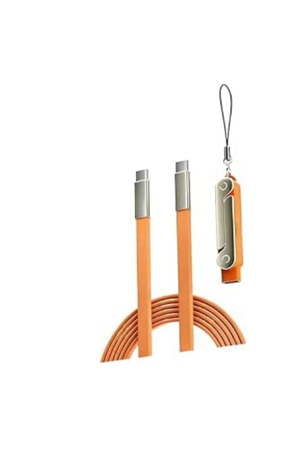 كابل من ديسكسكاير بطول 1.2 متر نوع USB متوافق مع هواتف ذكية وأجهزة لوحية وأجهزة كمبيوتر محمولة