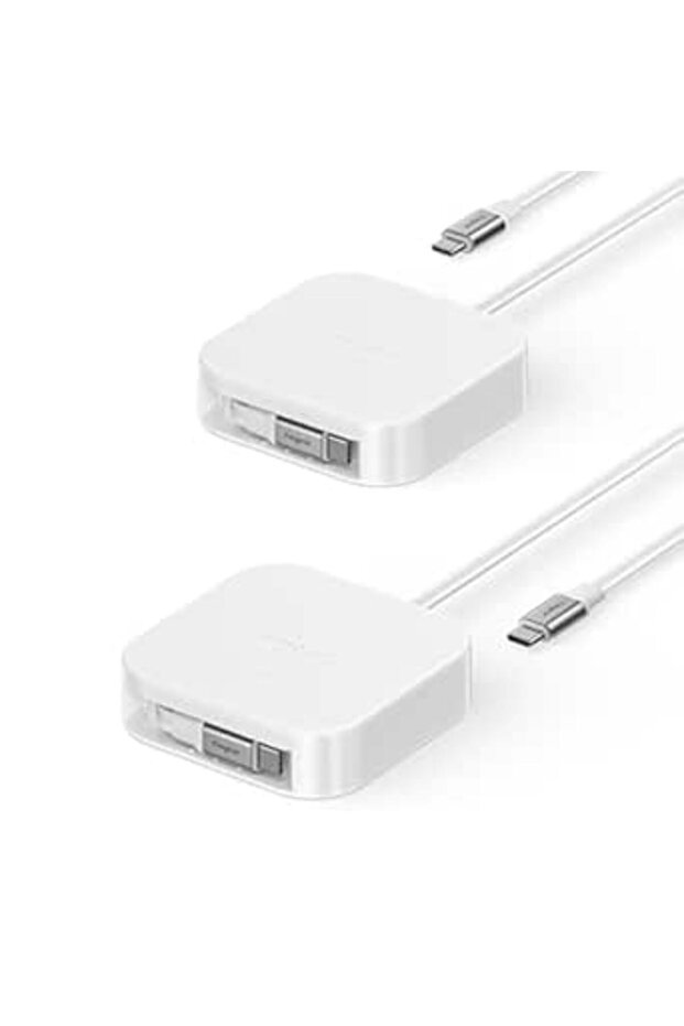 فاسجير كيبل USB C الى USB C قابل للسحب بقدرة 240 واط بطول 1.1 متر/3.6 قدم 5 امبير PD/PPS مع نقل بيان
