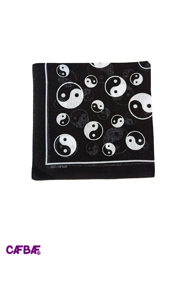 Square Bandana Yin Yang