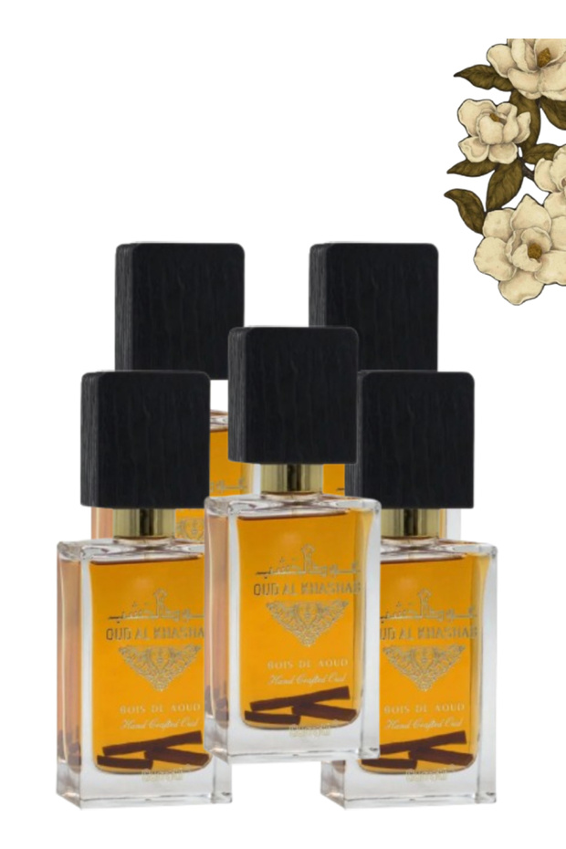 5 قطع عطر عود الخشب 100 مل