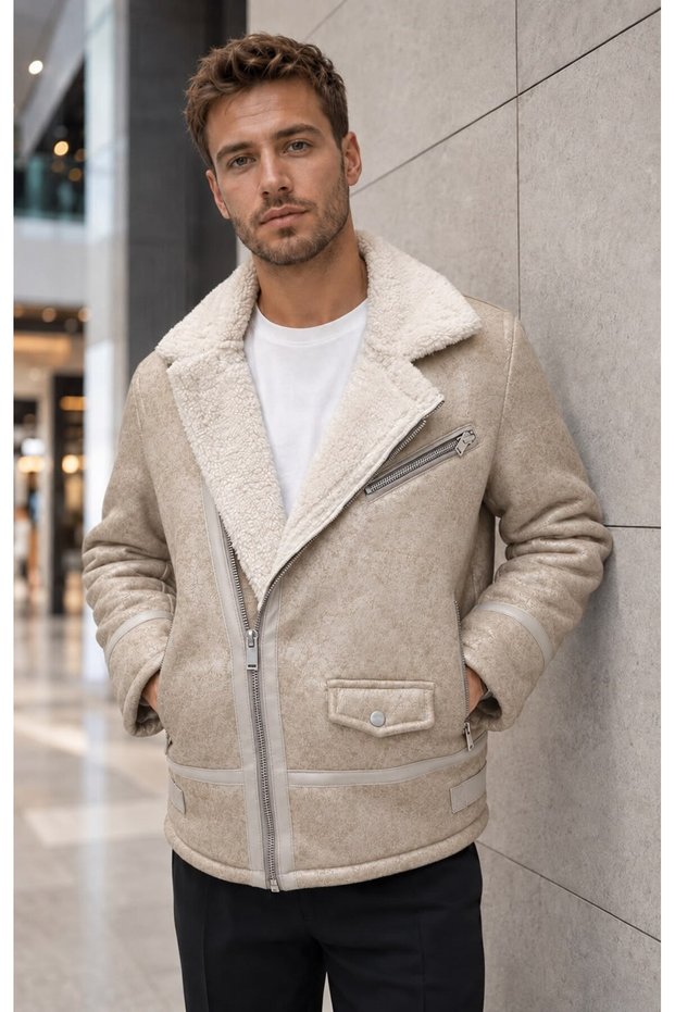 Men's Napa Suede Coat