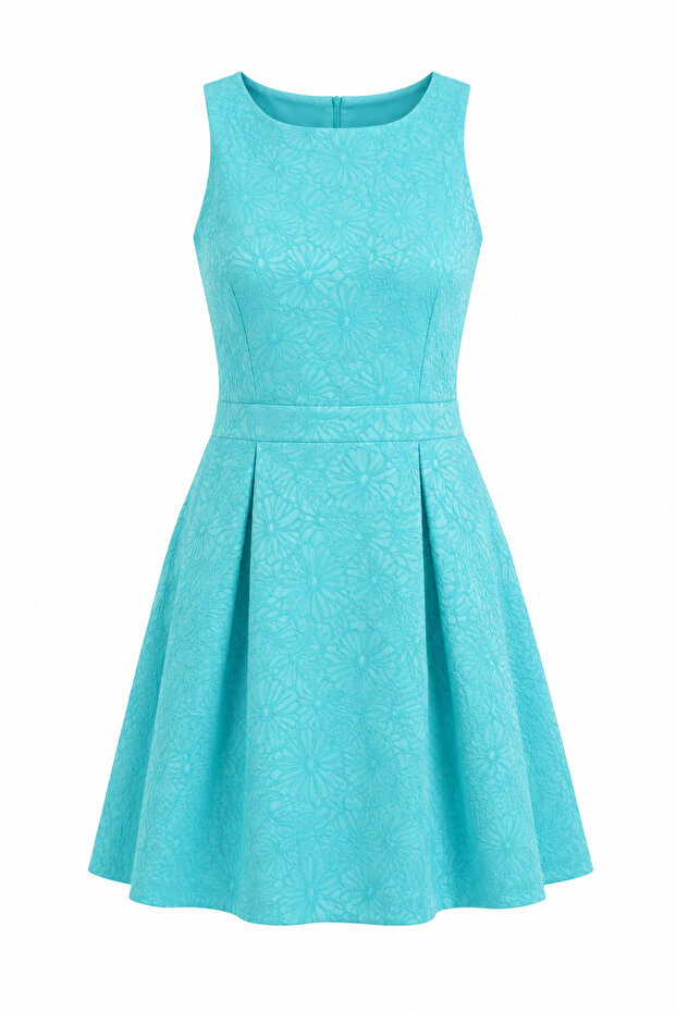 Back Waist Detailed Dress