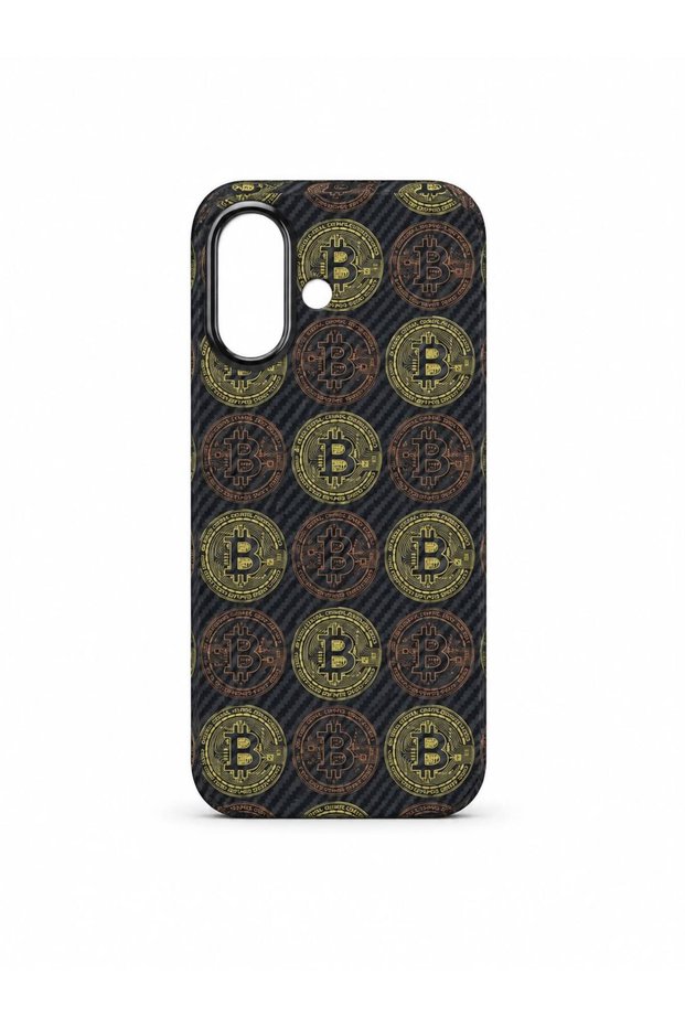 iPhone 16 Quality Carbon Case Back Cover Carbon Look Premium Cover