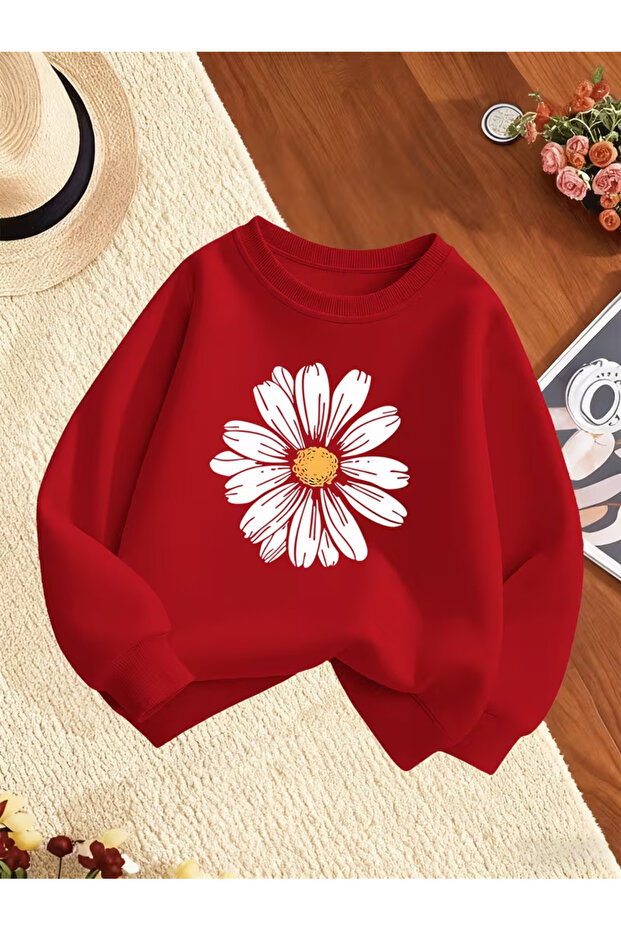 Children's Crew Neck Printed Sweatshirt