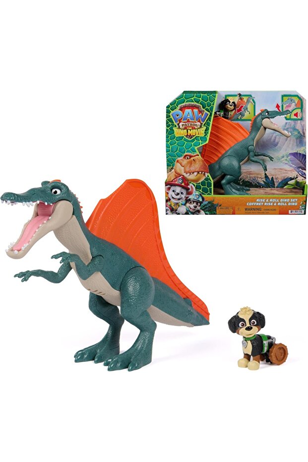 The Dino Movie Rise & Roll Dino Set
