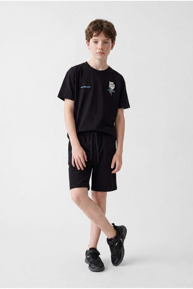 Boy's Elastic Waist Shorts