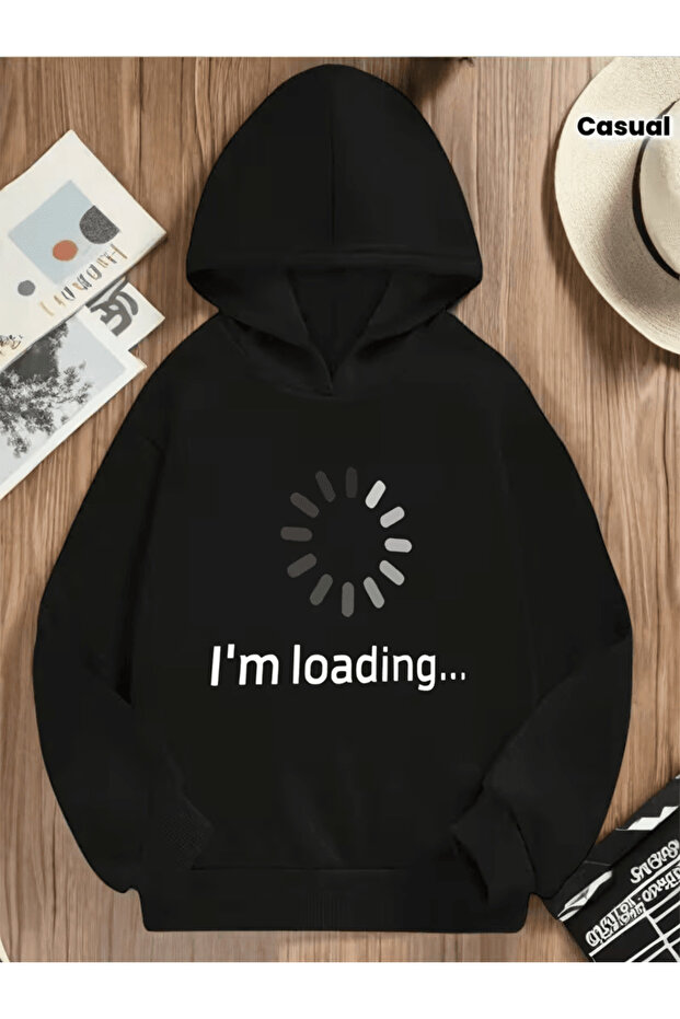 Children's Hooded Printed Sweatshirt