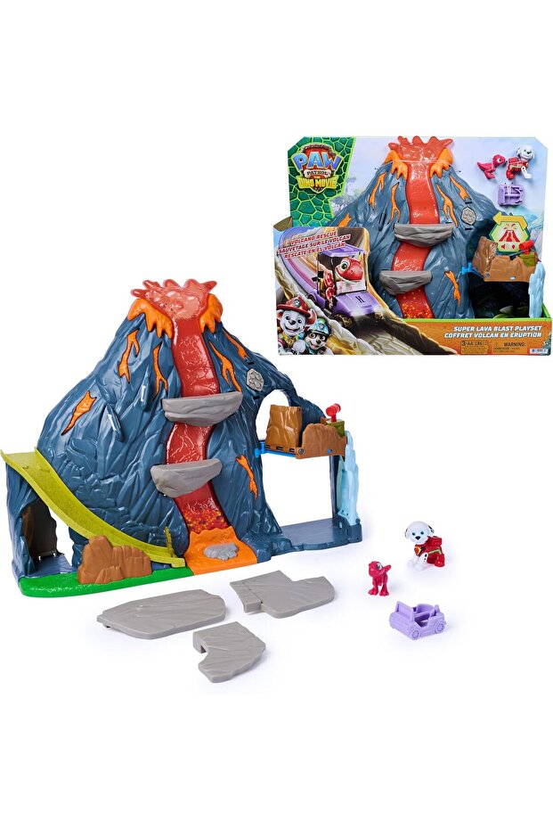 The Dino Movie Super Lava Blast Volcano Playset